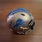 Sam Laporta Signed Detroit Lions Full Size NFL Helmet Rep Fanatics