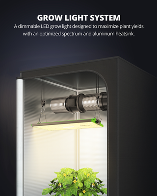 VIPARSPECTRA NEW P700 70W LED Dimmable Grow Light for 2x2' Grow