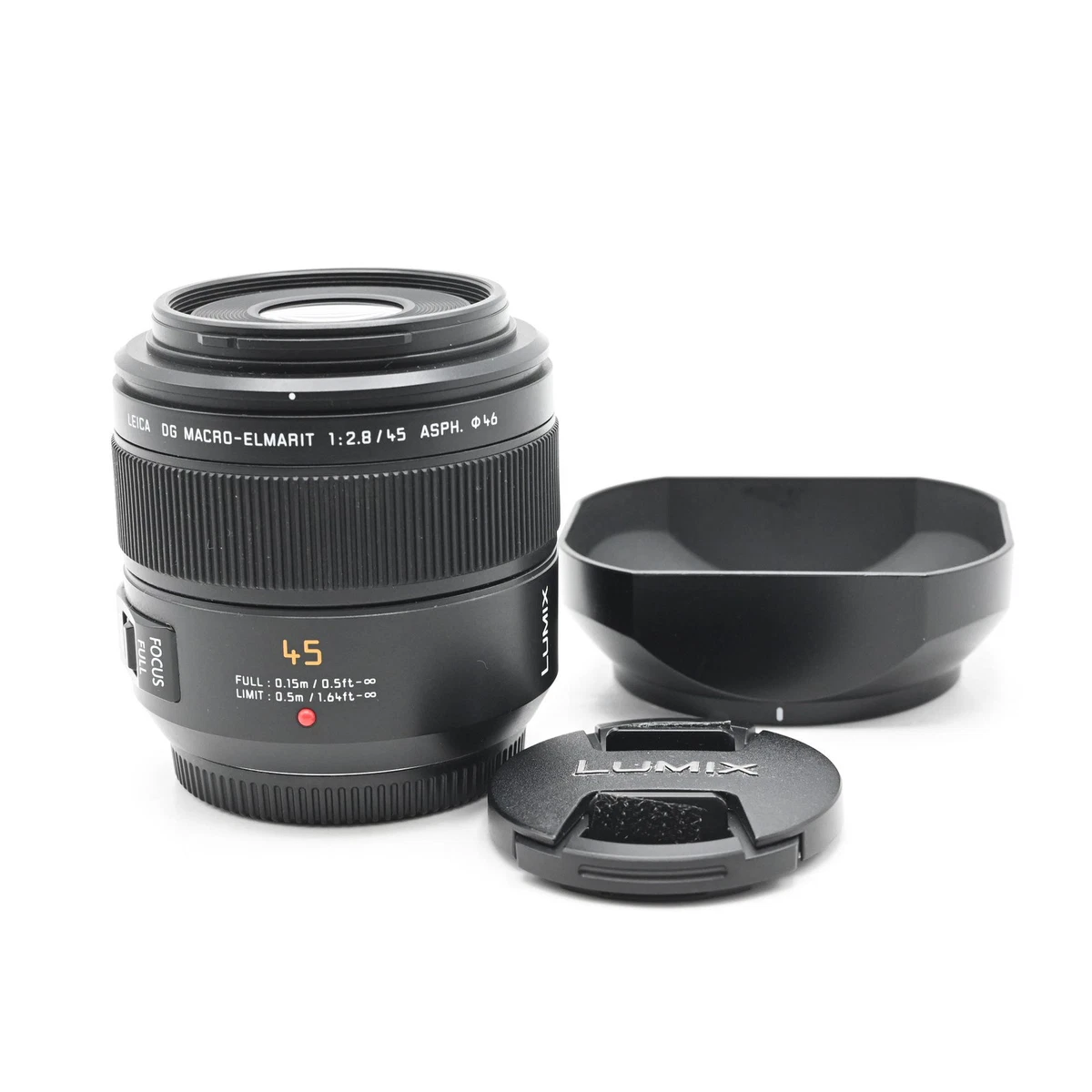 LEICA DG MACRO-ELMARIT 45mm f2.8 ジャンク Panasonic パナソニック H-ES045 LEICA DG MACRO-ELMARIT 45mm F2.8