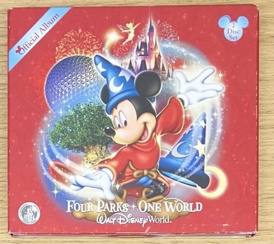 Walt Disney World Four Parks One World Official Album CD 2 Disc Set