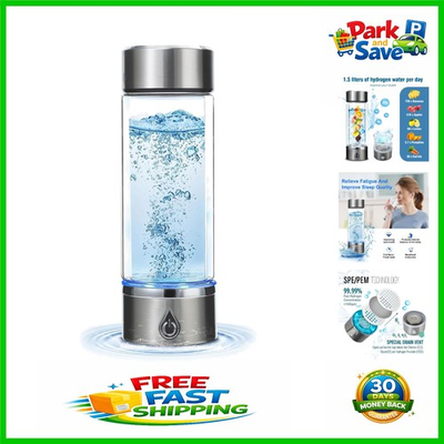 #ad #ad Eco Friendly Hydrogen Water Generator Anti Aging Portable Bottle 420ml $25.99