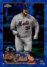 2023 Topps Chrome Sapphire Edition Daniel Vogelbach #147 New York Mets 3I