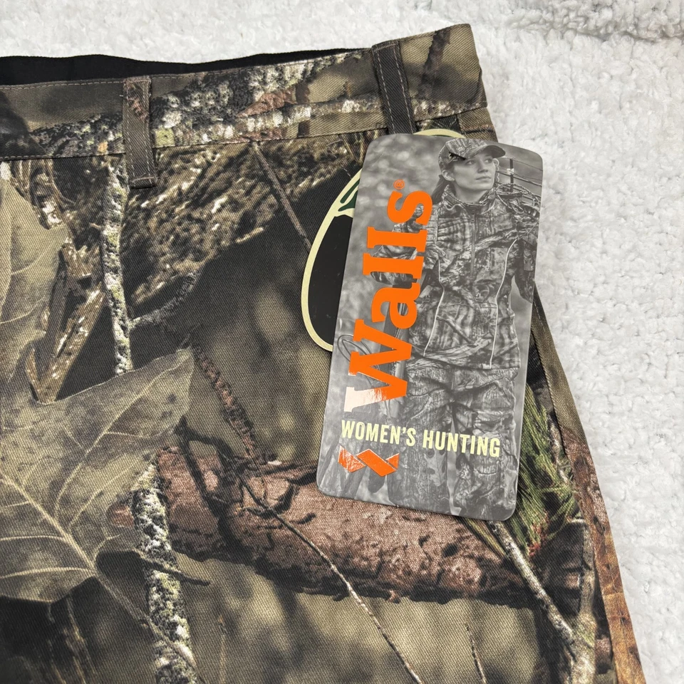 Walls Mossy Oak Camo Pants Womens XL 40"W 32"L Break Up Country Ankle Ties Hunt - Image 3 of 4