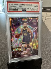 2025-26 Topps Cosmic - Geocentric Stephen Curry Orange Galactic Refractor /25 🔥