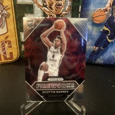 2021-22 Panini Prizm Draft Fireworks Prizms Silver #4 Scottie Barnes