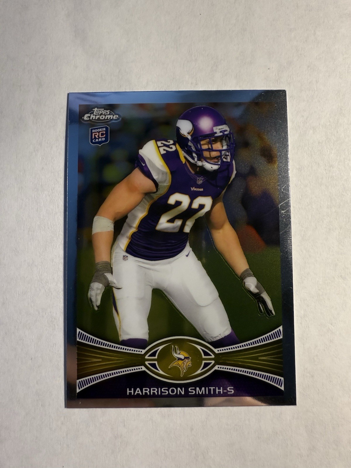 2012 Topps Chrome Harrison Smith #77 Rookie RC Minnesota Vikings
