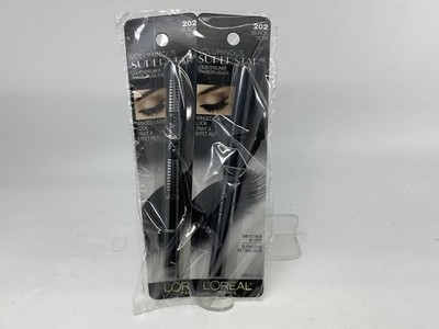 L'Oreal Paris Voluminous Superstar Liquid Eyeliner Pen Black 2 pack
