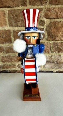 SIGNED - Steinbach 225th Anniversary Uncle Sam - Musical Nutcracker - S1800