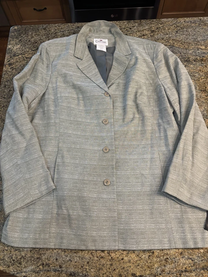 Nuevo con etiquetas Conjunto de Traje Falda Courtenay 2 piezas Gris Talla 16 Carrera Iglesia Negocios De Colección Foto 2 de 4