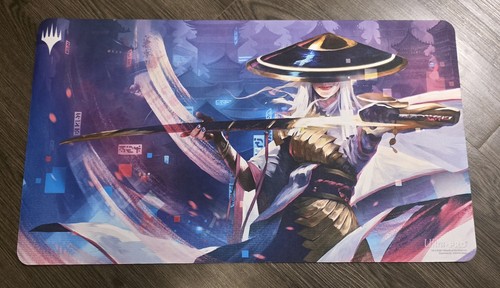 Magic MTG Kamigawa Neon Dynasty The Wandering Emperor Playmat