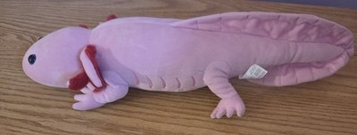  Adore Plush Company Pink Axolotl Salamander Plush Stuffed Animal 18'' Long