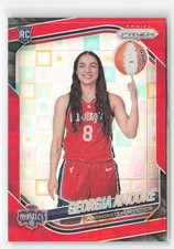 2025 Panini Prizm WNBA #140 Georgia Amoore Red Pandora Prizms #/199