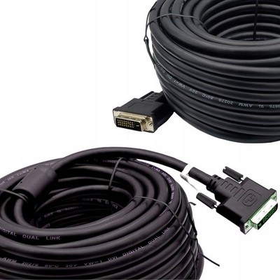DVI-D Dual Link 24+1 Kabel 5m mit Ferritfiltern HQ
