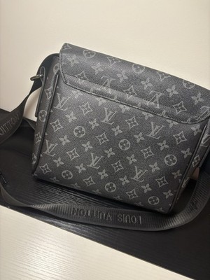 Louis Vuitton M45272 District PM Monogram Eclipse Messenger Bag