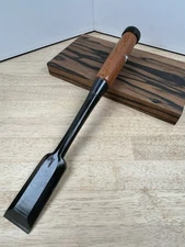 Japanese Timber Chisel (Atsunomi) by 2nd Kikuhiromaru (菊弘丸).  36mm.  NOS.