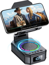 Gifts for Men Women, Cell Phone Stand with Wireless Bluetooth Speaker and Colorf