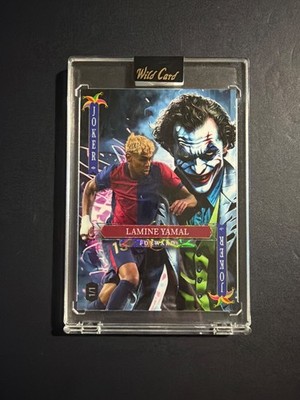 Lamine Yamal 1/1 Joker From Holiday Joker Pack Multi-Sport 2025 Wild Card