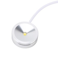 Display Spotlight Round USB Plug In Small LED Showcase Lamp With 4.2ft Cable WT