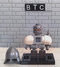 LEGO NEXO KNIGHTS 70312 Lance Bot Minifigure! NEX002! DIRTY SHOULDERS!