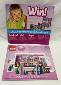 Lego Disney Princess Rapunzel Creativity Tower w/Manuals no Box Incomplete 41054