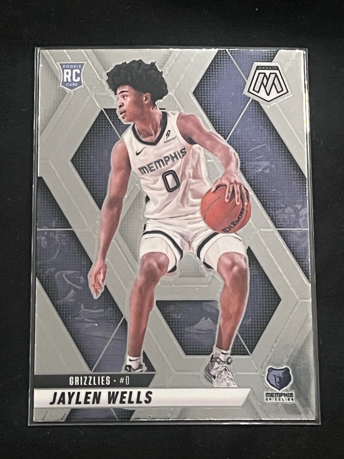 2024-25 Panini Mosaic #240 Jaylen Wells Memphis Grizzlies Rookie RC