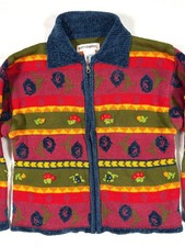 VINTAGE GYMBOREE Girls Fall Harvest Floral Zi...