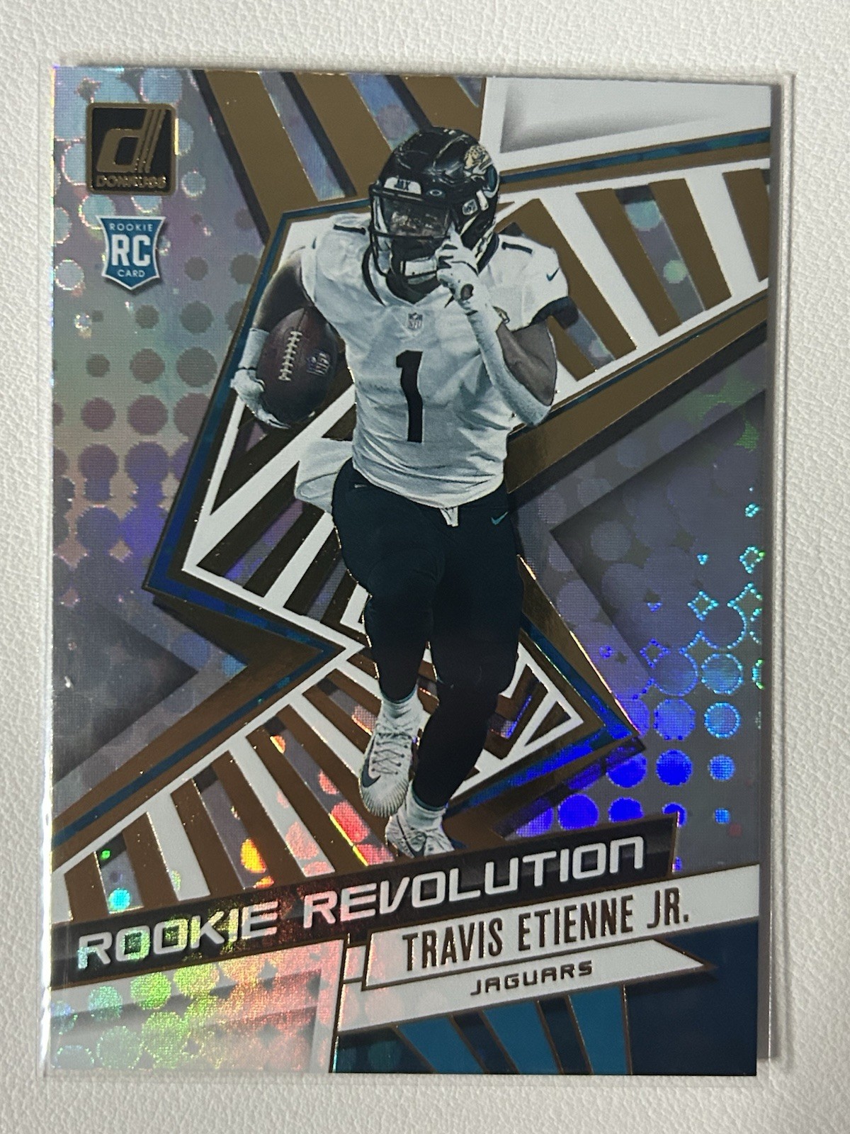 Travis Etienne  2021 Donruss # Rev-TET Revolution