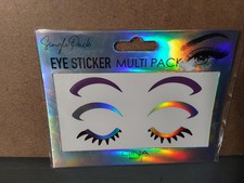 Gina Beauty Eye Sticker Glam Costume Color Changing 3pc Enhancement Makeup
