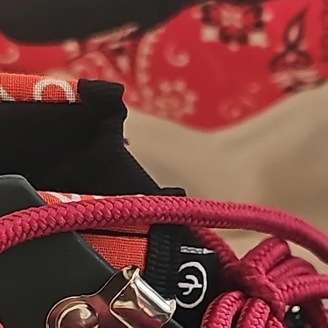 Chaussures / Bottines Arizona Love Bandana Kaki Rouge Neufs Avec Étiquette - Photo 1/3