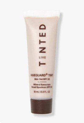 NIB Live Tinted Hueguard Skin Tint Mini 08 Mineral Sunscreen SPF 50