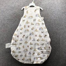 Pottery Barn Baby Winnie the Pooh Sleep Sack Sz L 12-18M Muslin Spring Summer