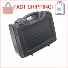 Plano Protector Series Four Pistol Case, Large, Black, Hunting Gun Case with Pad