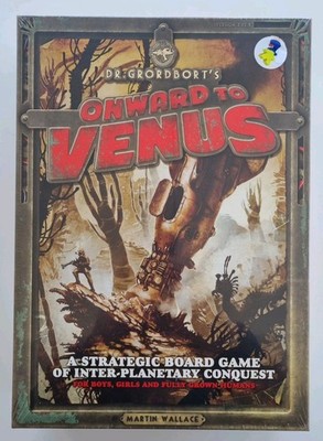 Onward To Venus Dr. Grordborts Brettspiel Martin Wallace 2014 Neu, Greg Broadmore