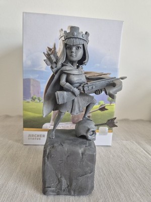 Clash of Clans Archer Queen Statue Offizielles Supercell Merch, TOP Zustand  OVP