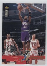 1995-96 Upper Deck Collector's Choice Professor Dunk Player's Club Vin Baker 0d2