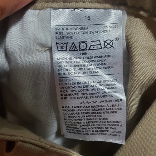 Old Navy Adjustable Waist Built In Flex Pants Size 16 - Picture 9 of 16