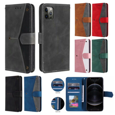 Für Xiaomi 11 Poco X3 NFC Redmi Note 10 Retro PU Leder Wallet Handy Schutzhüllen
