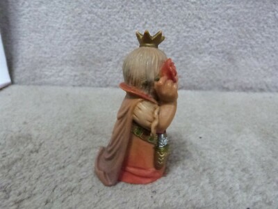 RARE ANRI LITTLE FOLKS OF SALVAN GNOME Queen Samblana Figurine 3