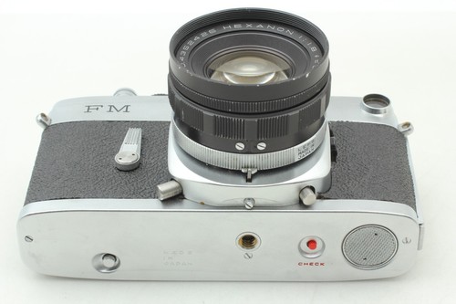 Vintage Konica FM 35mm Film Camera with Hexanon 52mm F/1.8 Lens from Japan #771 - Picture 8 of 13
