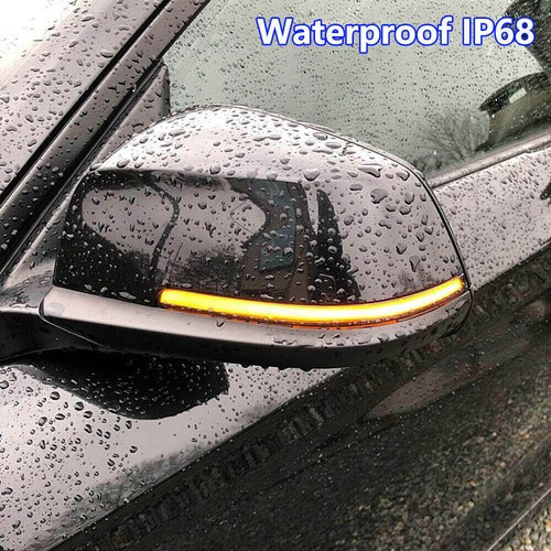 Side Mirror Turn Signal Light Lamp For BMW F20 F22 F30 F31 F32 i3 1 2 3 4 Series - Foto 4 di 12