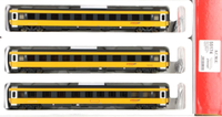 "Acme 55174 Set 3 Wagen In Der Lackierung \"Regiojet\", Lackierung Gelb/Grau"