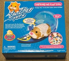 Zhu Zhu Pets Surfboard and Sleep Dome Sealed NIB from 2008 Cepia