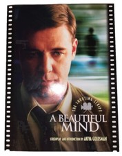 SIGNED, SHOOTING SCRIPT, A BEAUTIFUL MIND by AKIVA GOLDSMAN, RUSSELL CROWE FILM