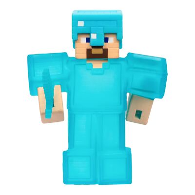 Heroes of Goo Jit Zu Minecraft Stretchy Characters, Steve with