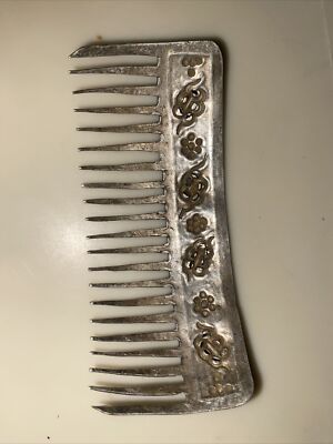 antique chinese silver comb | eBay display picture 2