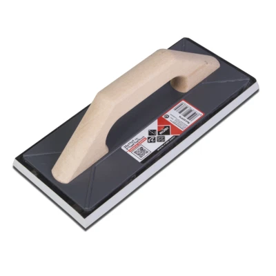 Rubi Termoflex Rubber Trowel With Wooden Handle - 65976