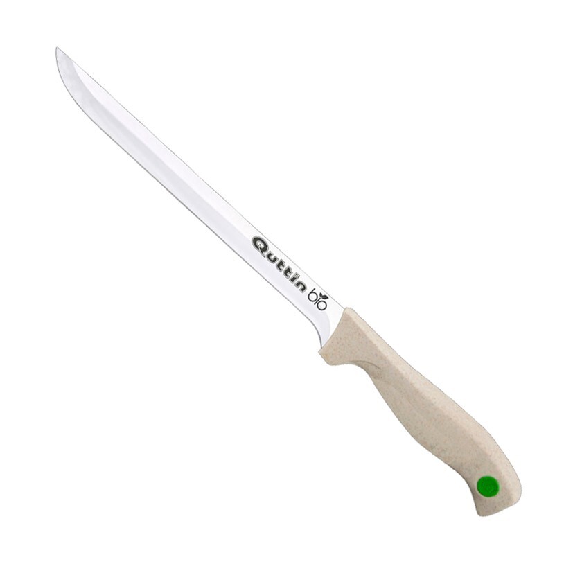 CUCHILLO JAMONERO DE 22CM DE HOJA PARA CORTAR PATAS Y PALETAS DE JAMON PALETILLA