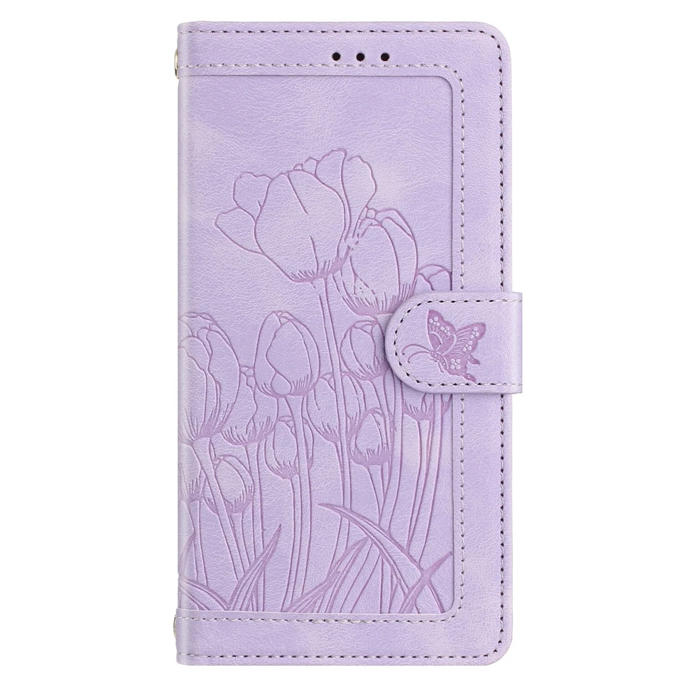 For Google Pixel 9 Pro XL 9A 8A 7A Pro Pattern Flip Card Wallet Phone Case Cover - Image 2 of 4