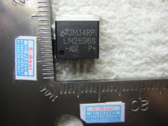 2pcs LM2596SADJ LM25965 LM2S96S LM259GS LM2596S ADJ LM2596S-ADJ TO263-5 ...