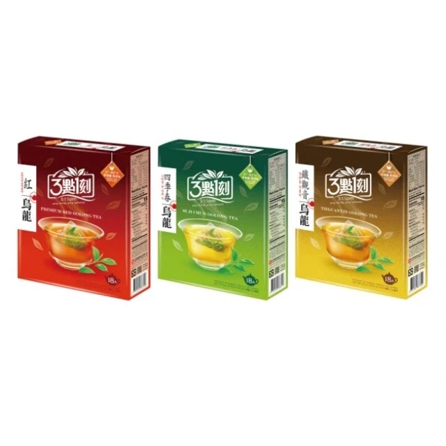 3:15PM 三點一刻 Taiwan Oolong Tea 3.5g x 18 Bags / Box (Select)